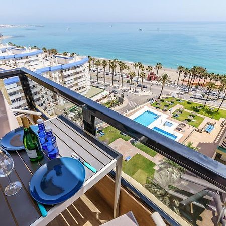 Amazing Views Beachfront Apartment With Swimming Pool Benalmádena Exteriör bild
